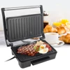 Sandwich Maker Electric Grill Steak Machine Panini Maker Household Stainless Steel 850W Nonstick Pan Barbecue Breakfast Machine 2