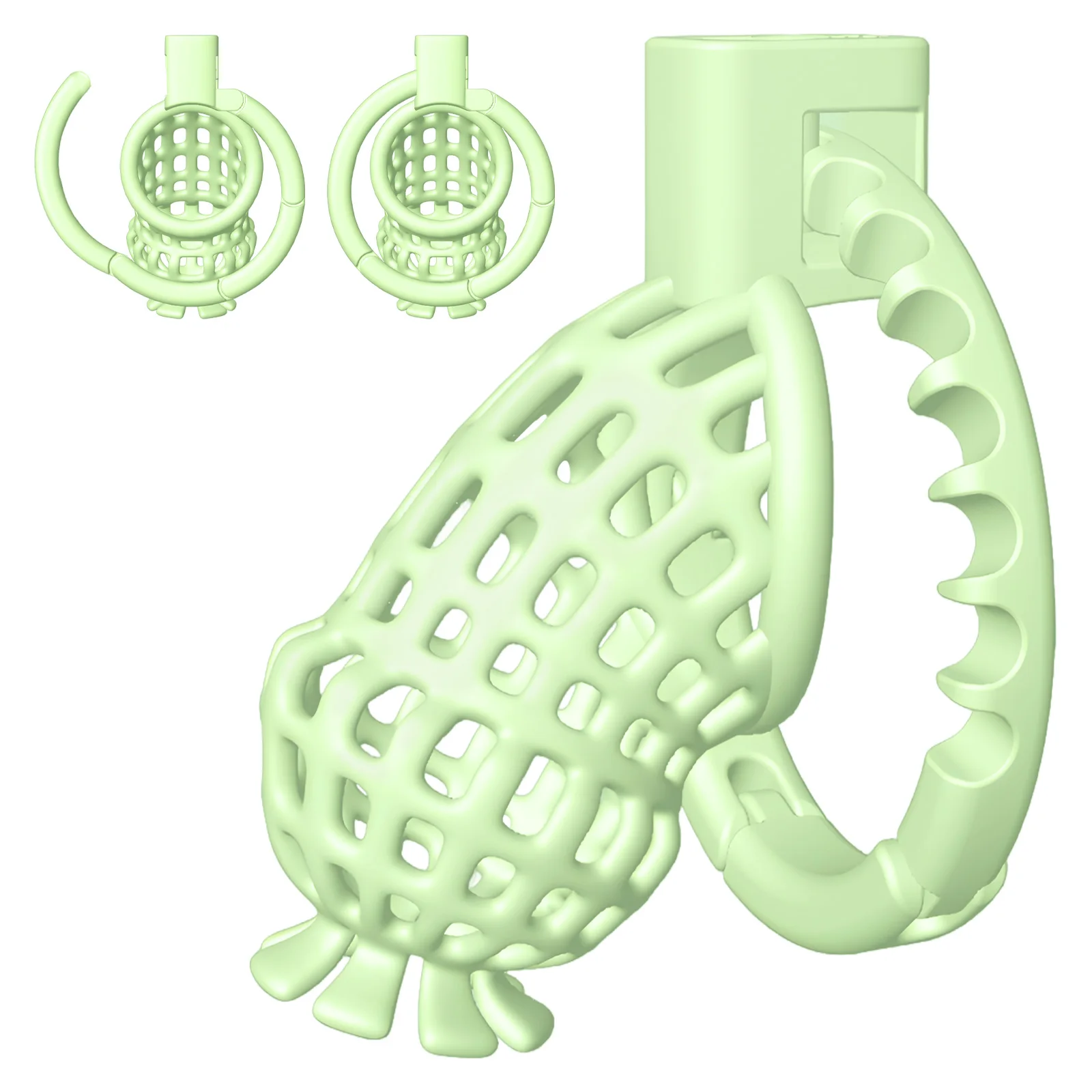 Runyu 3D Printed Urethra Chastity Lock Reticular Penis Bondage Adult Men's Chastity Cage Cock Restriction BDSM Abstainer Sextoys