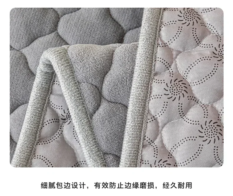 Mattress Topper Bed Cover Tatami Floor Mat Single Double Sheet