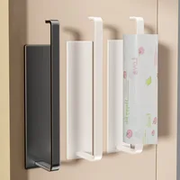 Kitchen paper holder, wall-mounted refrigerator magnetic paper towel holder, side cabinet for storing items, non-drilling fresh 2