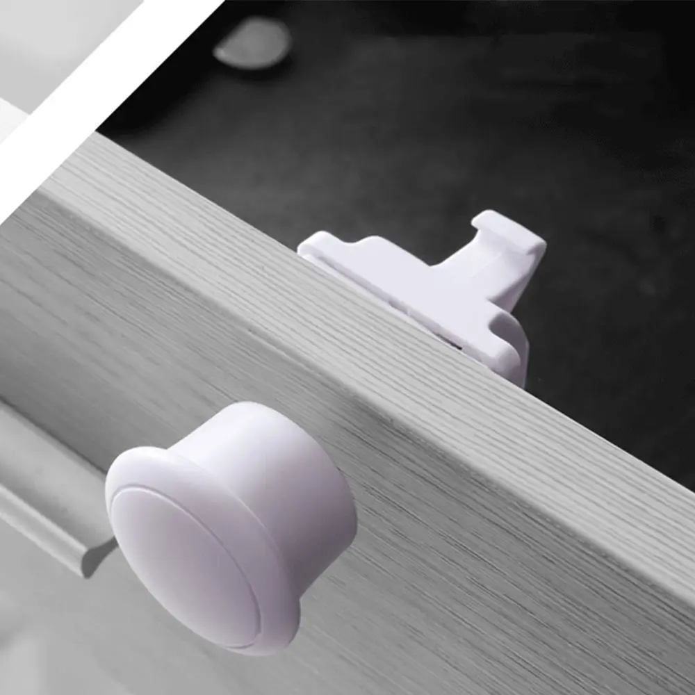 Children Security Locks Drawer  Lock Cabinet Door Locks Baby Safety Locks Child Protection Equipment Magnetic Child Lock
