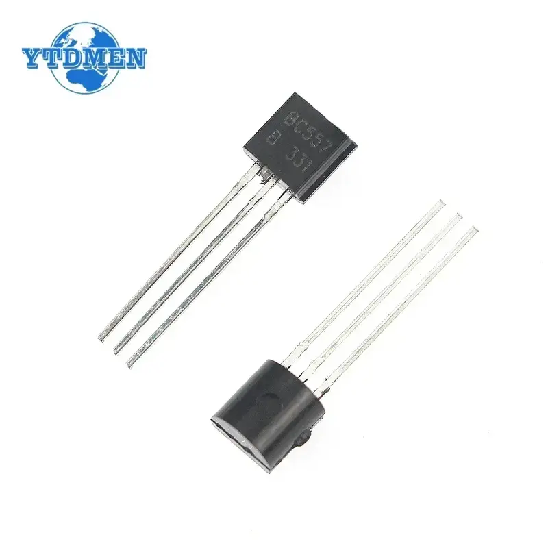 50PCS Transistor BC547 BC557 Each 25pcs BC547B BC557B NPN PNP Triode Transistors DIY Electronic Kit - Image 2