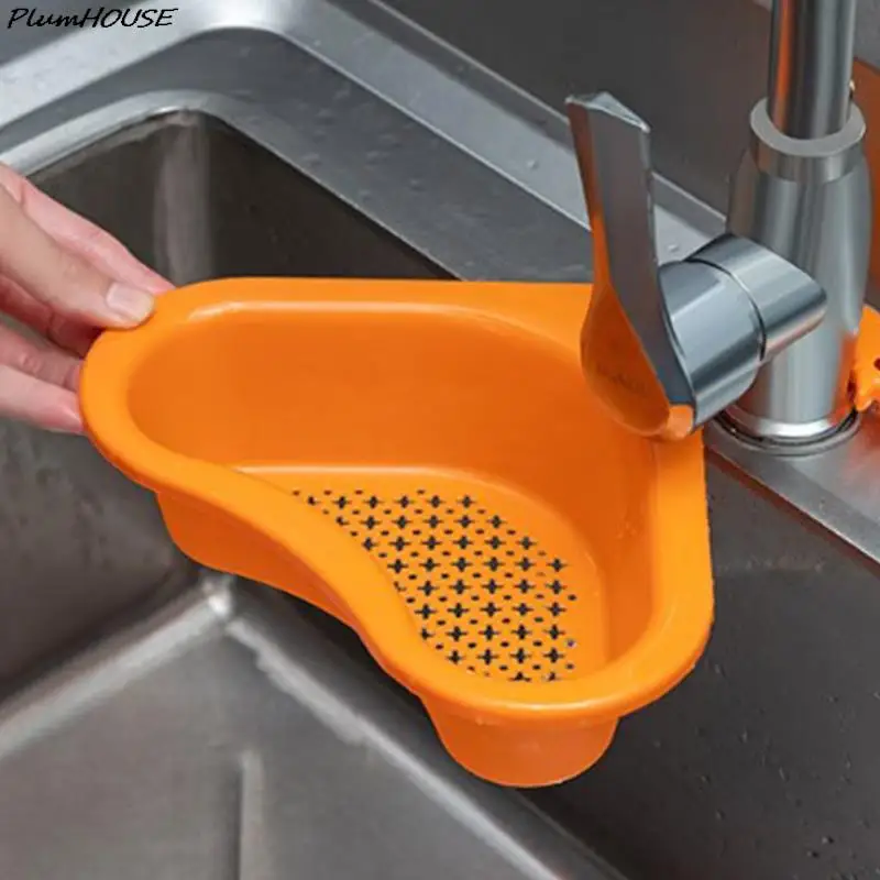 1PCKitchenSinkDrainBasketSwanDrainRackPPLeftoversFilterSink