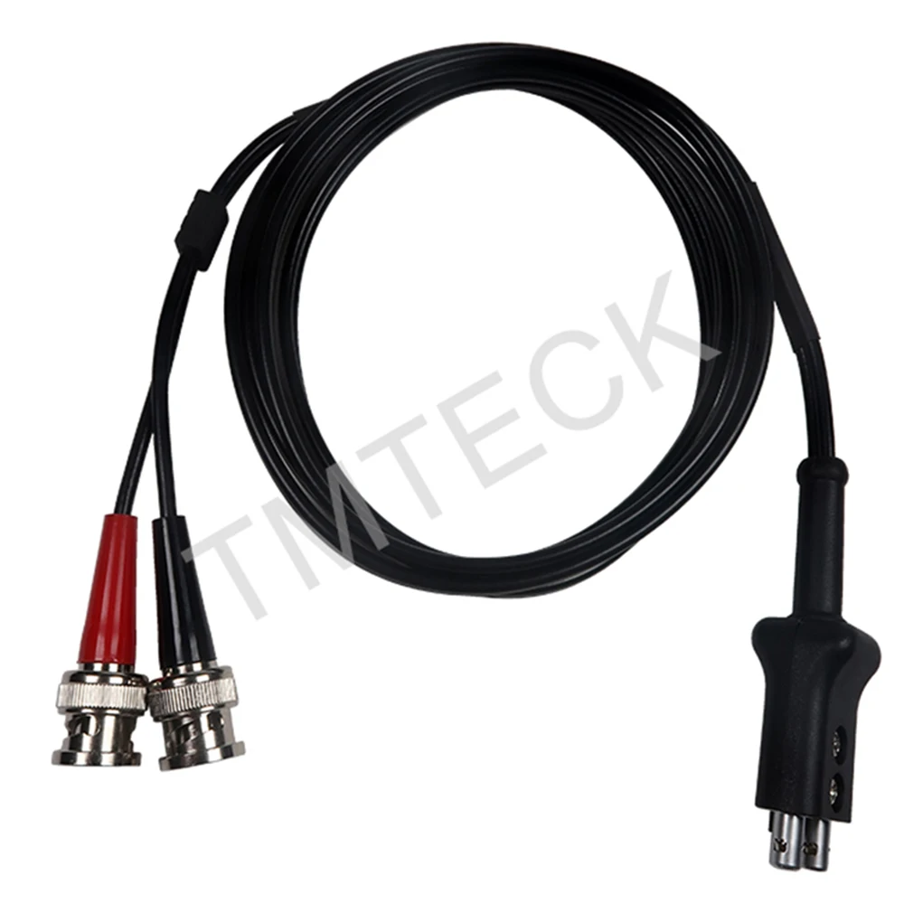 TMTeck-made ultrasonic Cable compatible with style LEMO 00 Plug to BNC ultrasonic Cable for flaw detector