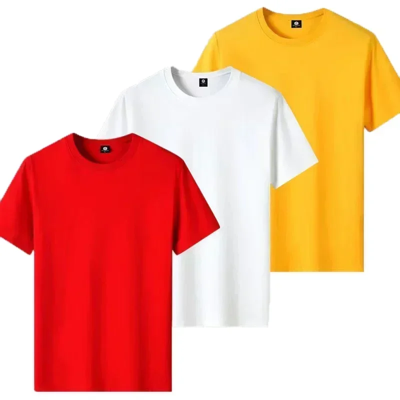 

100% Cotton Tops Tees Men T Shirt O neck Short Sleeve Tees Men's Fashion Fitness Hot T-shirt For Male Clothing Plue Size B01660