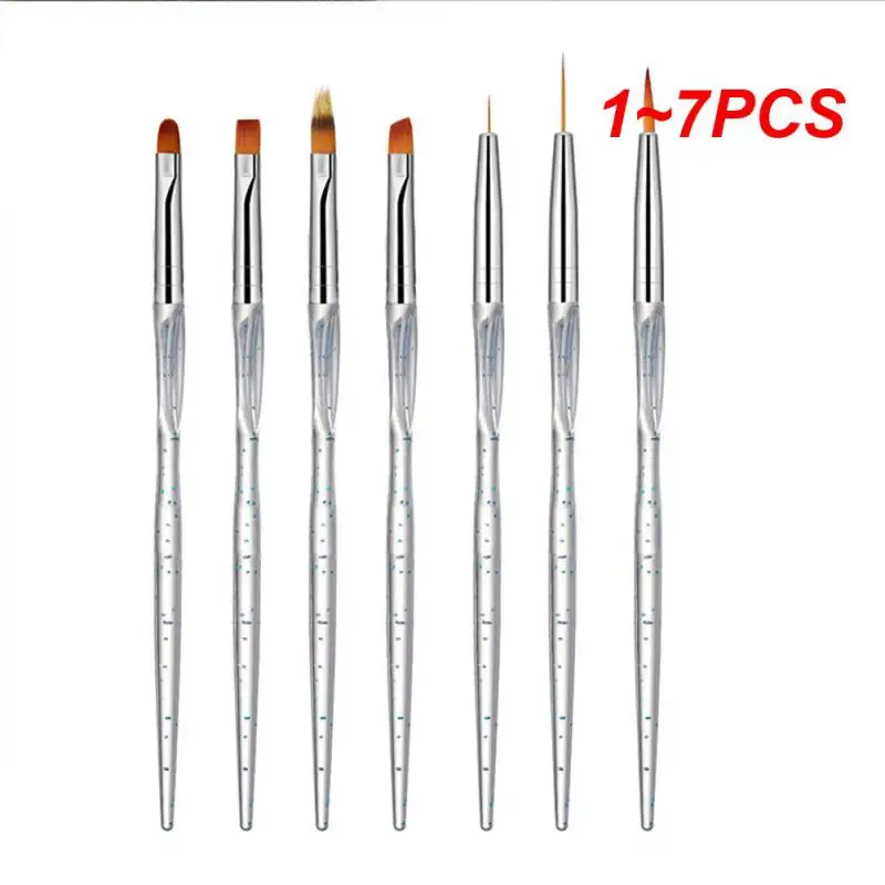 

1~7PCS Pull Pen Durable Portable Create Intricate Nail Designs Easy To Use Precise A Beginner's Guide To Nail Design