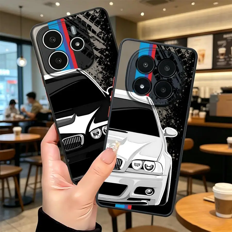 Sleek Sports Car M Logo Phone Cover Case