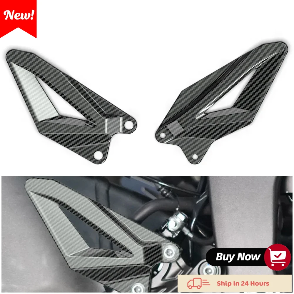 CNC Aluminum Heel Guard Plates For Kawasaki ZX-14 & ZX-14R 2006-2017 – Pair