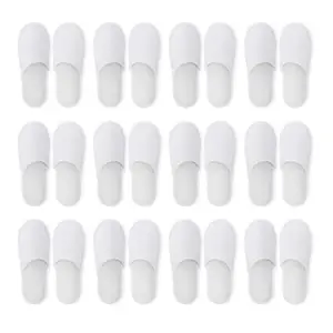 BuRuiYoten Lot de 100 paires de chaussons jetables jetables pour