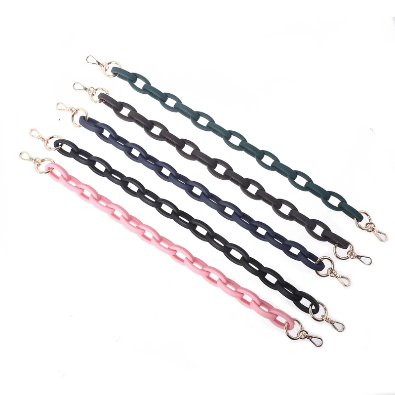 

Resin Purse Chain Handles for Bag Strap Replacement Shoulder Straps Purses Making Accessory Handbag Decoration