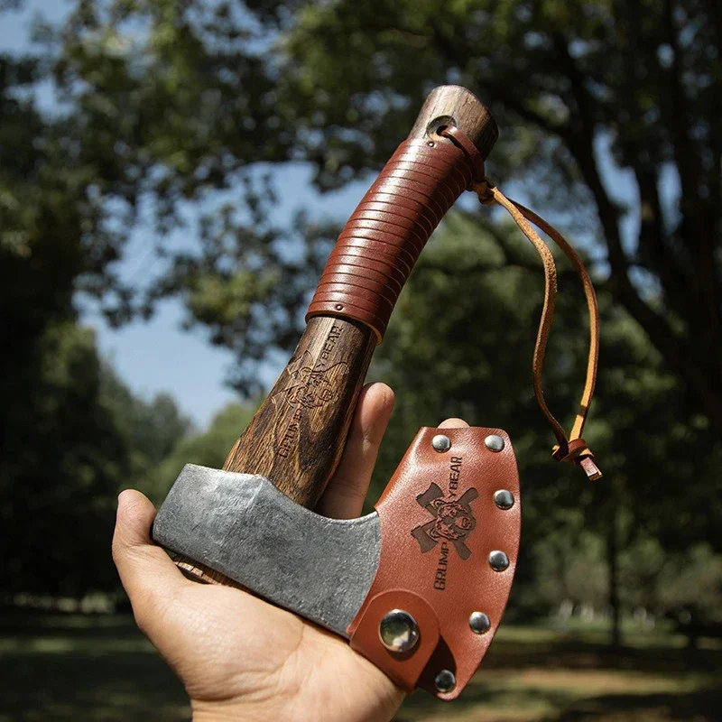 MultifunctionalMilitaryTacticalSurvivalAxePortableOutdoorCampingPersonalDefenseTool