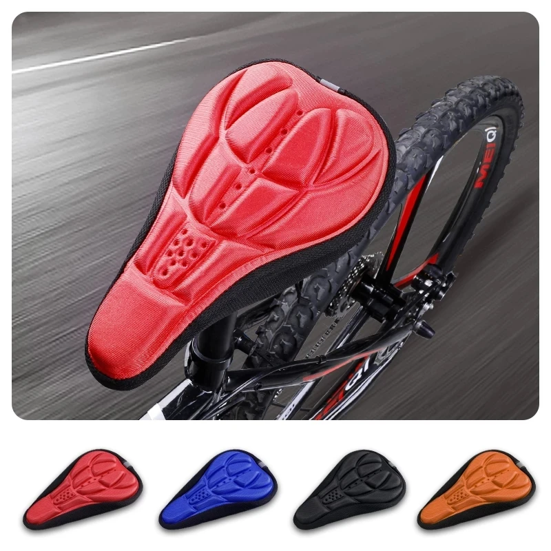 X TIGER Bicycle Seat 3D Soft Thicken Bicycle Saddle Bike Seat Mountain
