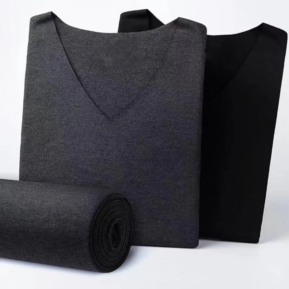 

Бесшовный нижний термокостюм мужской плюшевый бесшовный комплект термобелья мягкая приталенная Пижама для осени/зимы Домашняя одежда плюс