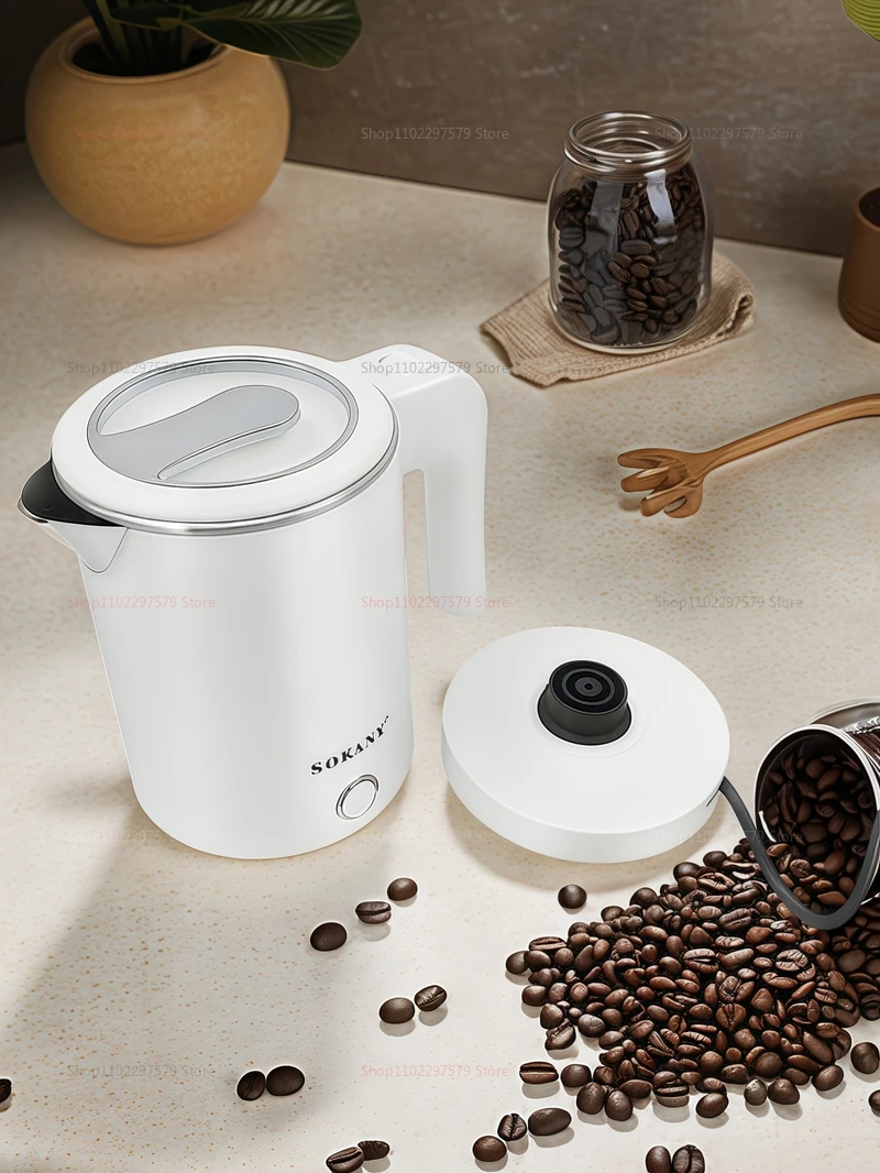 Description Picture 3 of itemTravel Electric Kettle 500ML Stainless Steel Portable Water Boiler for Tea Coffee Hotel Family Camping Kitchen Smart Kettle