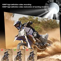 Mini Sports DV Camera 12MP WiFi IP66 Waterproof 1600mAh Type C 120 Wide Degree Outdoor Sports Helmet Camera for Motorcycle Bike 2