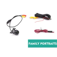 Caméra de recul HD CVBS AHD pour voiture, moniteur vidéo de stationnement, étanche, vision nocturne, objectif avec câble de 6 m pour autoradio MP5 5