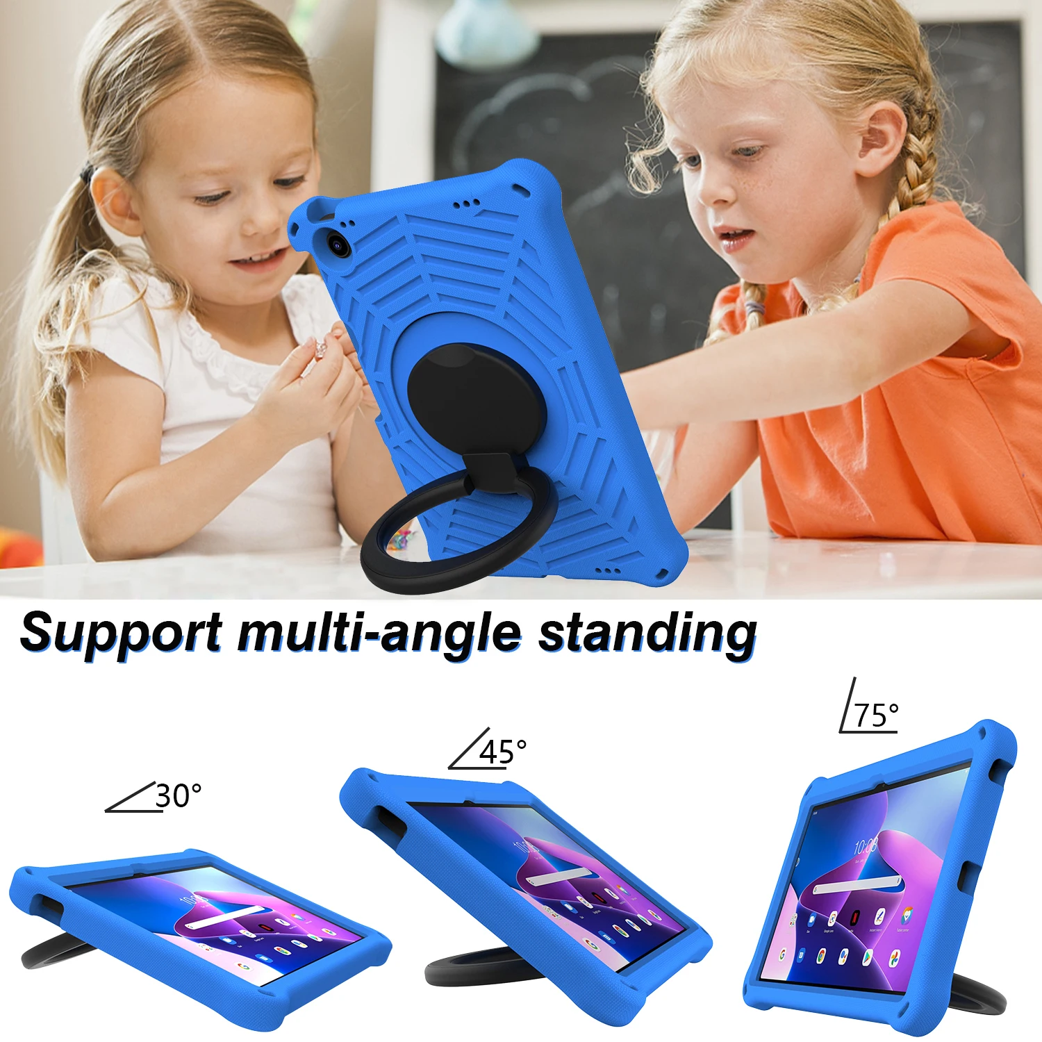 Capa para Lenovo Tab M10 Plus 3ª Geração Tb125f 128f 10.6 Gen Tb328fu Tb328xu hd ° Tablet X306f Eva P11 Tb-j606f m8 K10 Capa - Imagem 3