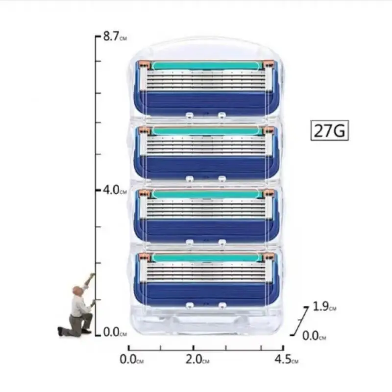 Рисунок 2 - Сменные бритвенные лезвия для мужчин