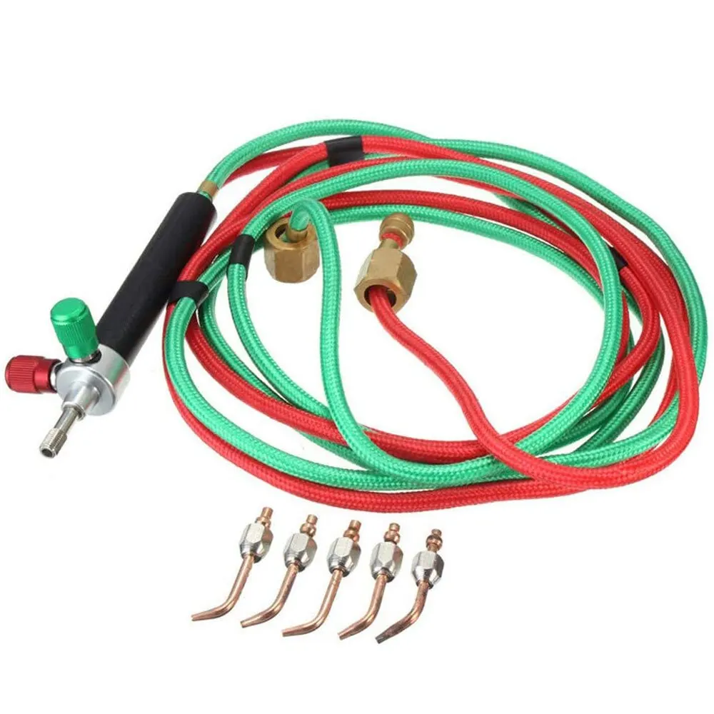 Gas Torch Mini Oxygen Torch Gas Melting Jewellery Platinum Stainless Steel Goldsmiths' Gadget Kit Metal Soldering Acetylene Butane Burner welding torch butane torch gas burner