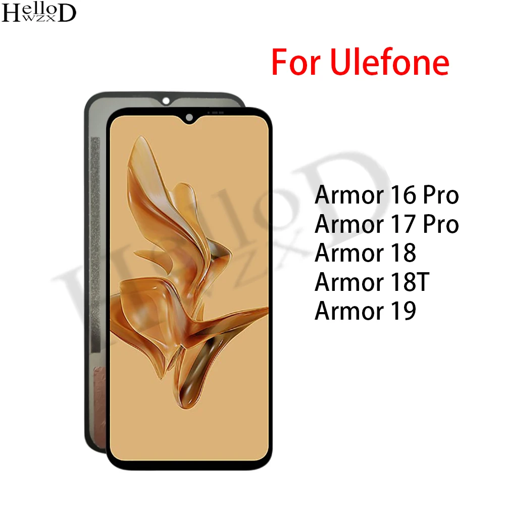 Per Ulefone Power Armor 16 17 Pro 18 18T 19 Display Lcd Touch Screen Digitizer Assembly Per Ulefone Armor 17 Pro