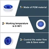 10 Pieces Water Flow Restrictor 1.5/1.8/2.0/2.5/3.0 GPM Shower Water Flow Reducer Shower Head Limiter Set For Shower 2