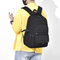 A Multi-layer Waterproof And Stylish Backpack Oxford Large-capacity Simple Commuter Out-of-town Student Backpack - Image 5