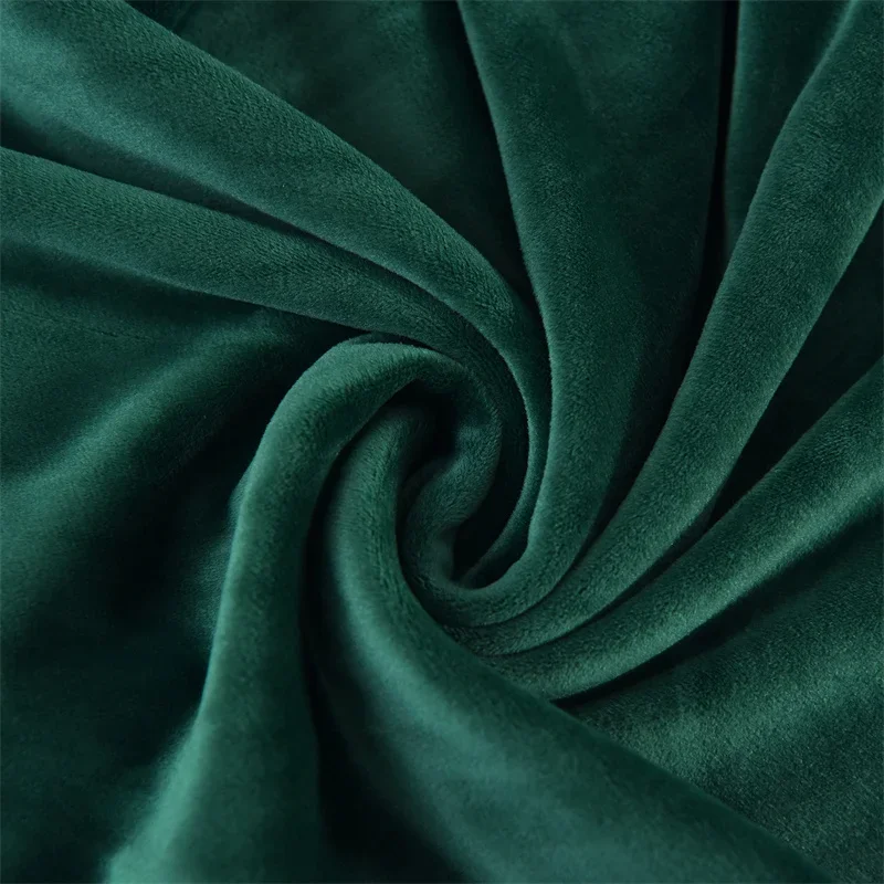 Wing Chair Slipcover Stretch Velvet Wing Armchair Cover with Seat Cushion Cover Elastic Sofa Slipcovers Solid Color Sofa Covers 5