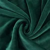 Wing Chair Slipcover Stretch Velvet Wing Armchair Cover with Seat Cushion Cover Elastic Sofa Slipcovers Solid Color Sofa Covers 5