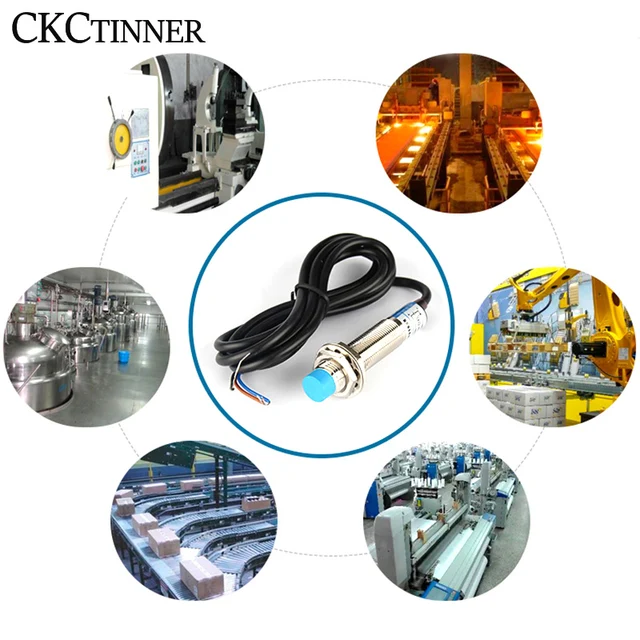 3 Sensori Di Prossimità Induttivi M8 NPN - 12-24VDC, 2mm, NO - Per Automazione Industriale - Foto 7