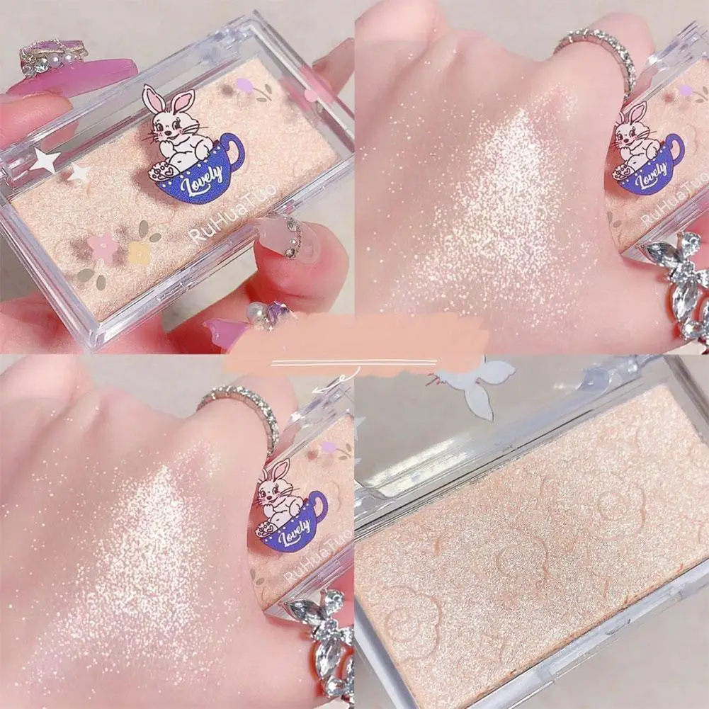 Diamond Highlighting Powder Glitter Eyeshadow Palette Gel Illuminator