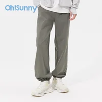 OhSunny 2023 Autumn Winter New Jogger Pants Men Drawstring Trousers Casual Comfortable Tracksuits Gym Bottoms Baggy 1