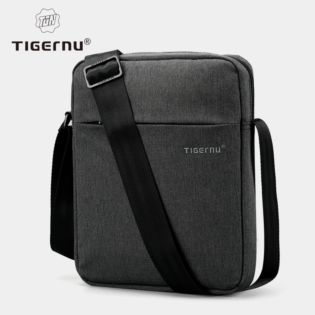 Tigernu Men Messenger Bags Waterproof Shoulder Bags For Men 9.7 11inch IPad Bag Male Business Bags Crossbody Bag Slingbag Mini