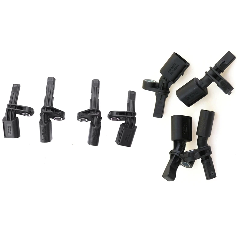 4x Speed Sensor For Golf Mk5 Mk6 Passat B6 B7 Eos Tt A3 S3 Q3 & 4x Abs