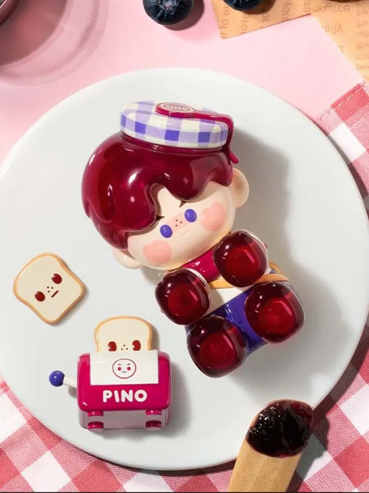 

PopMart Pino Jelly Raspberry Jam Elevator 8.5cm Ornaments Kawaii Action Anime Figures Christmas Birthday Gifts Toys and Hobbies