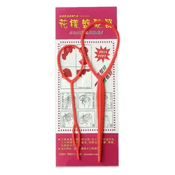 Stylish Ponytail Creator & Hair Styling Tool Set (Red)