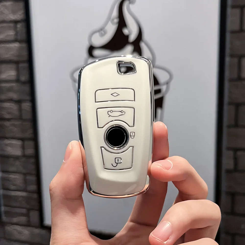 

TPU Car Remote Key Case Cover Full Protection For BMW 1 3 5 7 Series X1 X3 X4 X6 F10 F20 F30 Keys Superior Durable Material