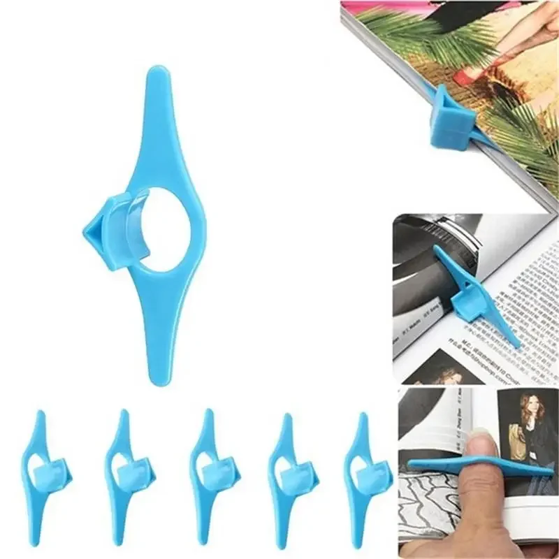 Thumb Book Page Holder Marker Finger Ring 2PCS Bookmarks Stationery Supplies