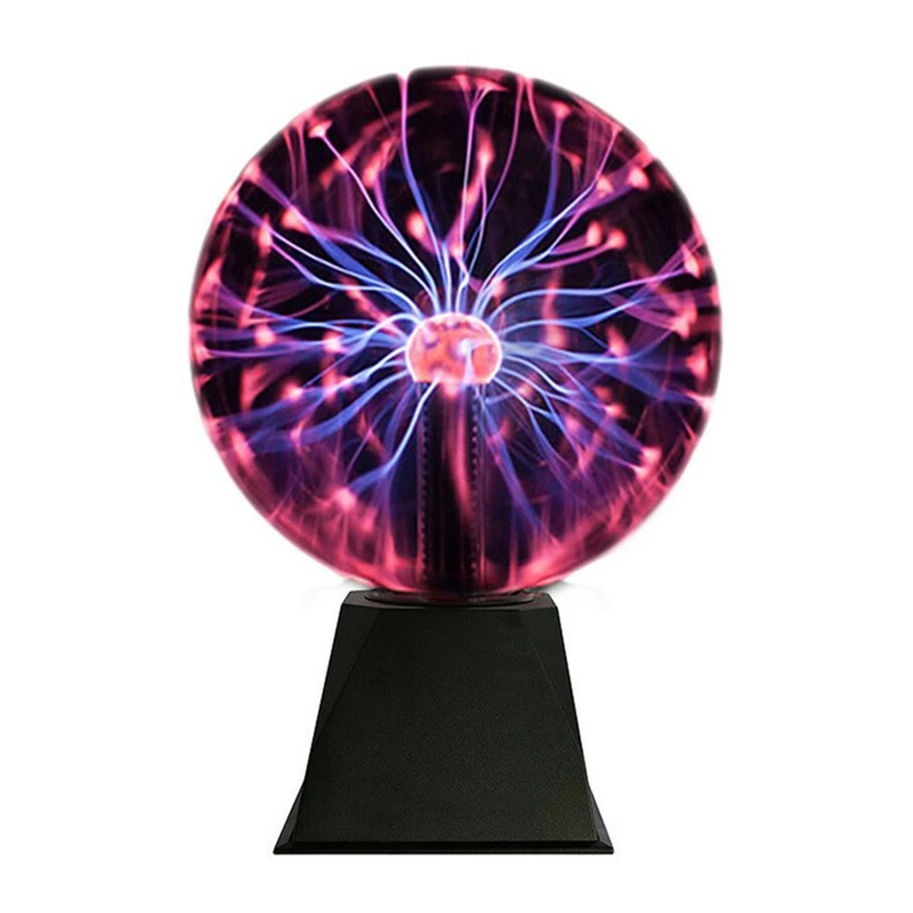 Nebula Plasma Ball Funny Science Globe Table Sphere Glowing Lamp Glitter Lighting USB Powered for Bedroom Party Decoration Prop 4