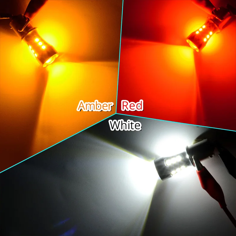 NAOEVO P21W LED ڵ W16W PY21W T20 BA15S T15 W21/5W 1300Lm BAY15D 1157 W21W BAU15S 7443 lada DRL Blub P21/5W 1156 30