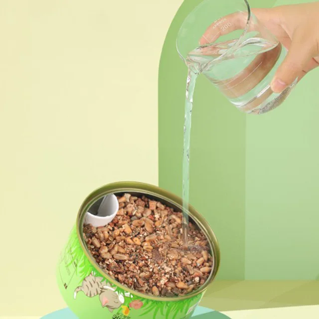 1Set Pet Cat Sprout Edény Termesztése Hidroponikus Növényi Macska Füves Csírázás Emésztés Indító Üvegházhatású Növekedés Doboz - Image 2