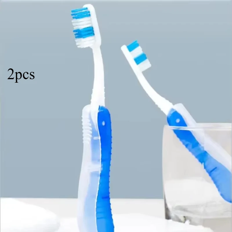 위생 구강 휴대용 일회용 접이식 여행 캠핑 칫솔 하이킹 칫솔 치아 청소 도구