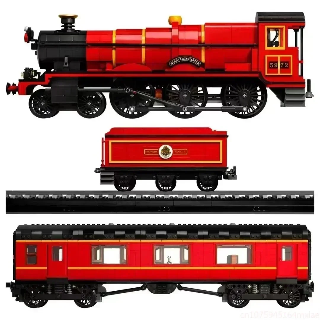 Hogiwarts Express Train Building Bricks Minifigis 장난감, 성인용 선물, 76405 5129PCs, 118cm, 신상 수집가 에디션