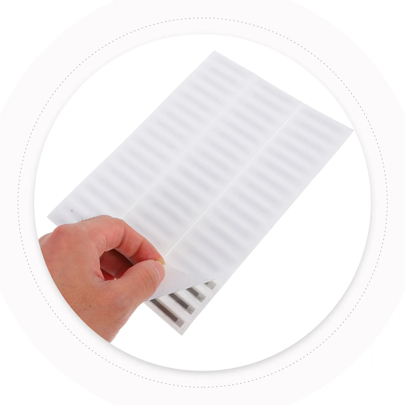 108Pcs 음향 자기 도난 방지 라벨 슈퍼마켓 화장품용 신뢰할 수 있는 상품 태그 화장품 플라스틱 도난 방지 라벨 사용