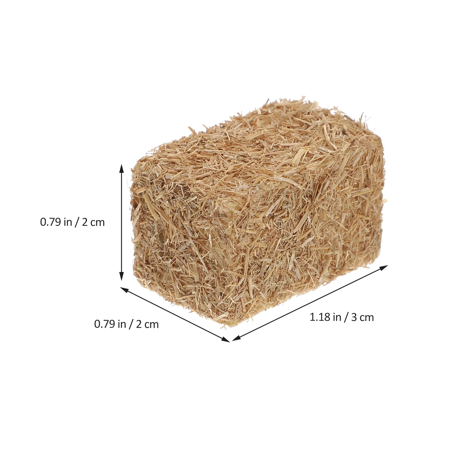 4ks miniaturní bales figurka dekorační sláma bale okrasa mini haystack dekorace domeček pro panenky farma příslušenství západní rekvizita