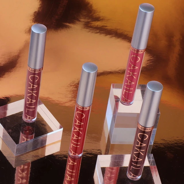 Matte Velvet Lip Glaze Waterproof Long Lasting Gloss Silky Smooth Lipstick 6