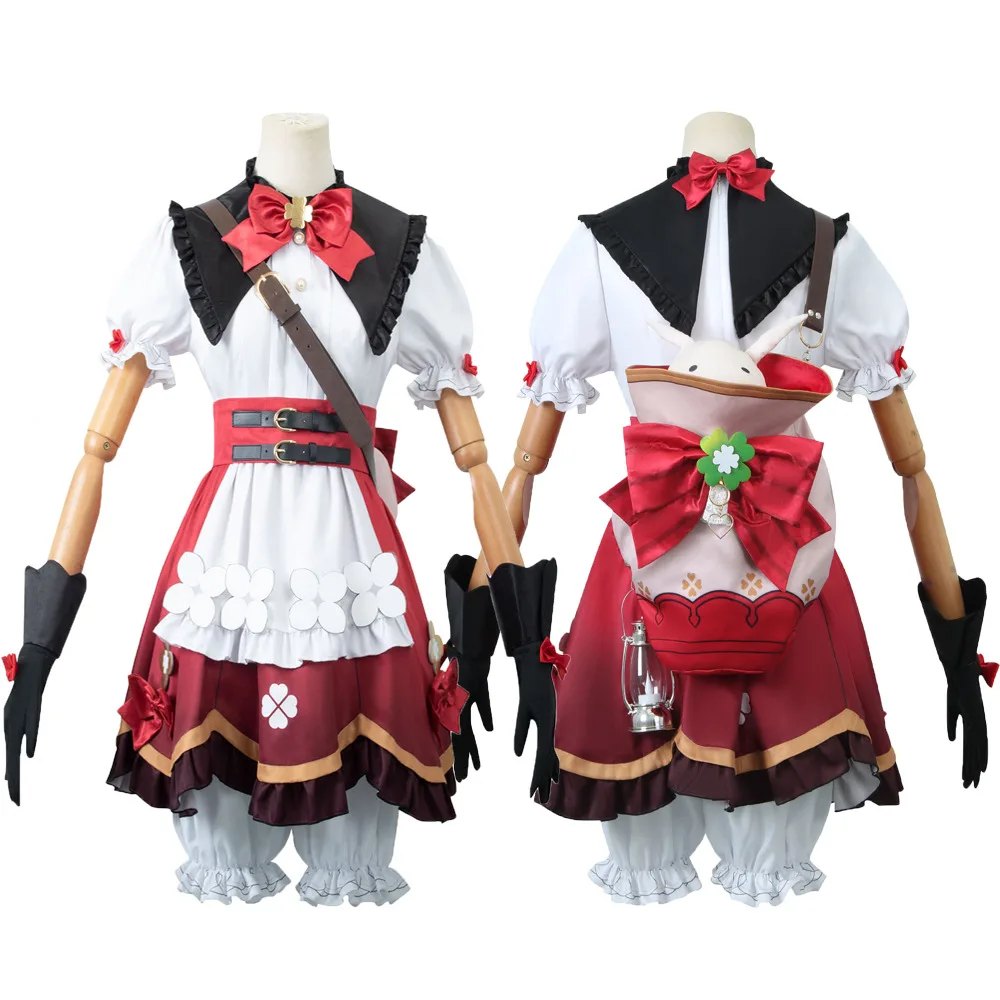 

Игровой костюм для косплея Genshin Impact, маскировка Klee, Женский костюм для взрослых и детей, костюм на Хэллоуин, карнавал, Детские Костюмы для ролевых игр
