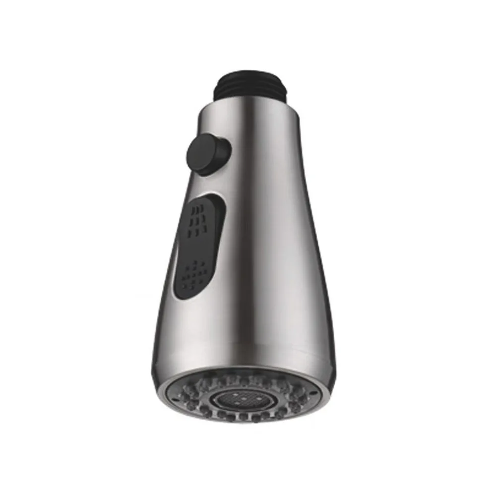 Kitchen Faucet Spray Head Pull-out One-click Water Stop Replaceable