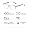 VIVIBEE 2025 Business Style Reading Glasses +150 Men Metal Grey Frame Blue Light Blocking Clear Lens Square Eyeglasses +250 4