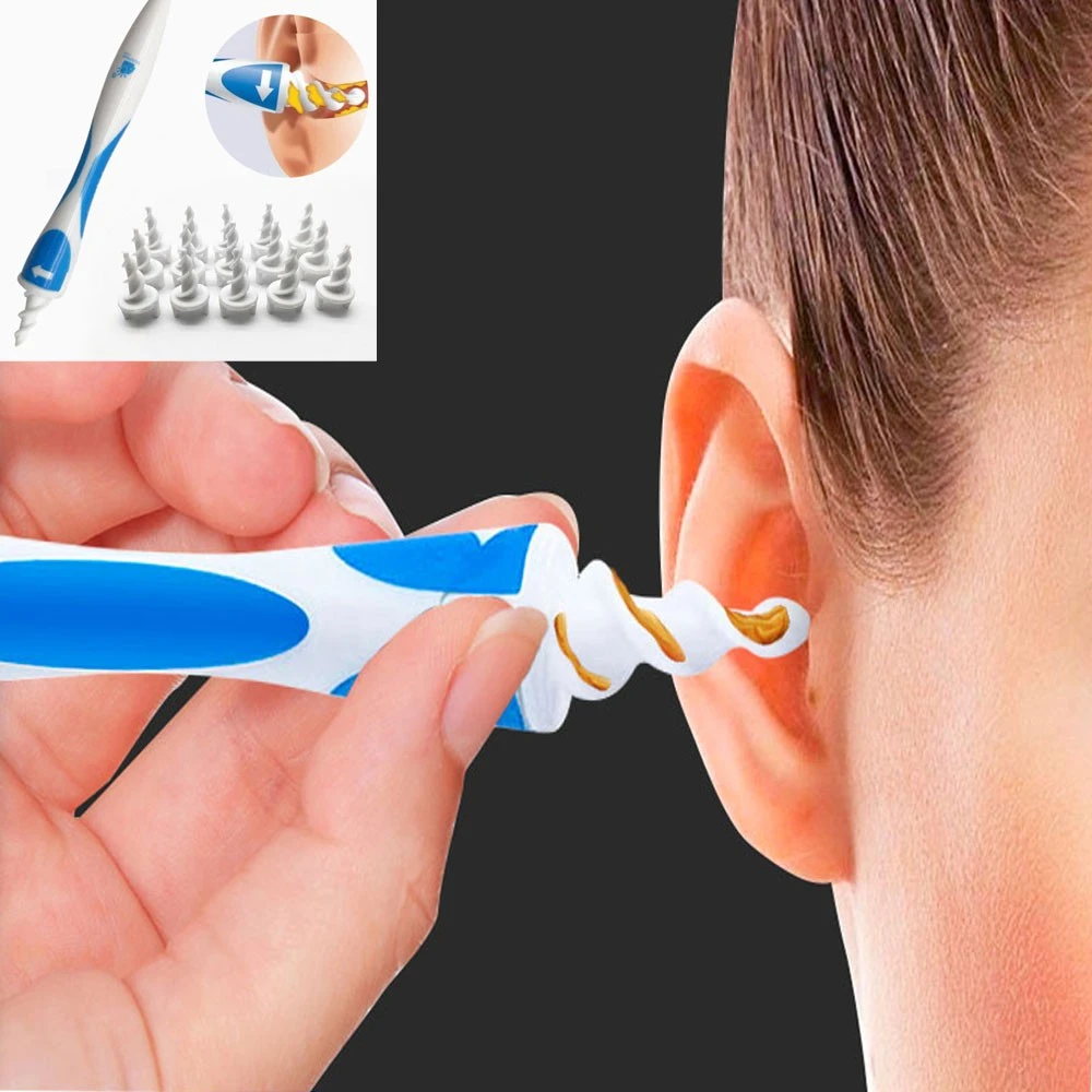 Silicone Ear Pick Tool Set 16piece Nursing Soft Spiral Ear Health Tool