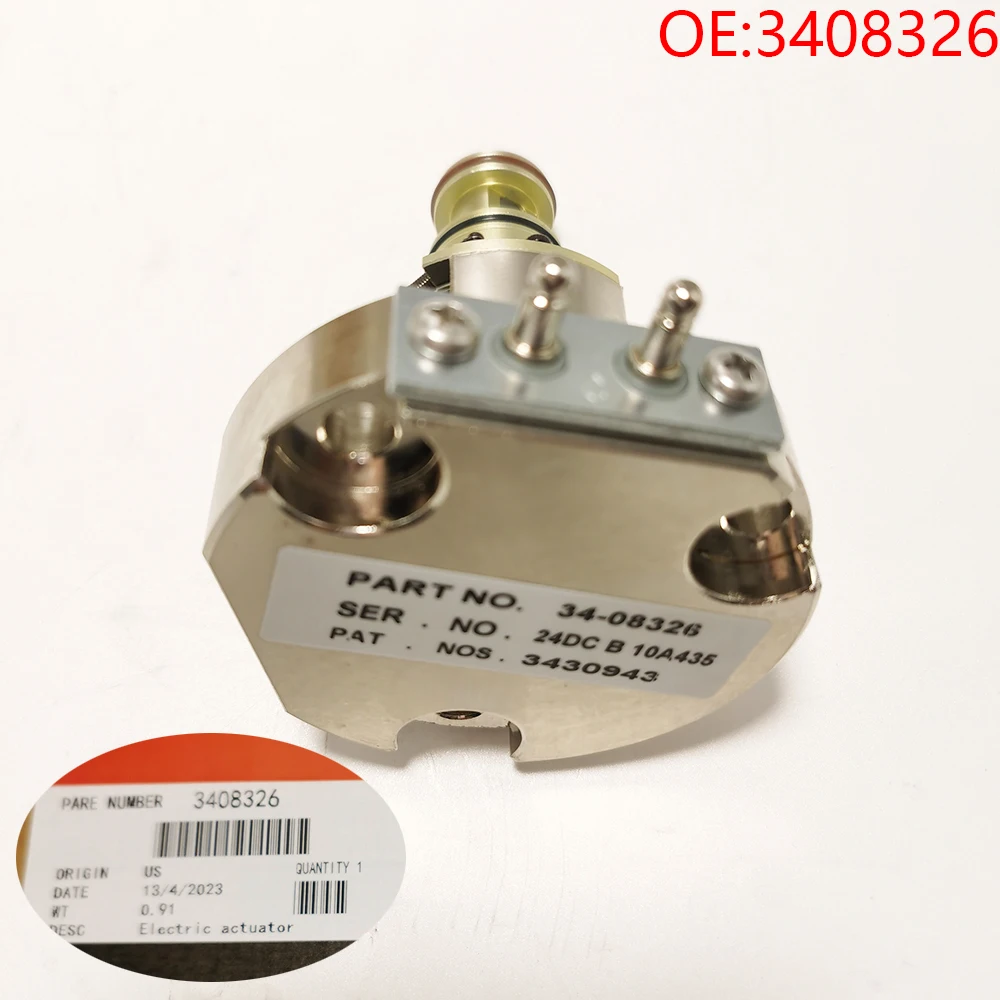 24v DC Electric Actuator Valve 3408326 Electronic Fuel EFC actuator For Generator Engine Pump M11,NT855,K19,K38,N